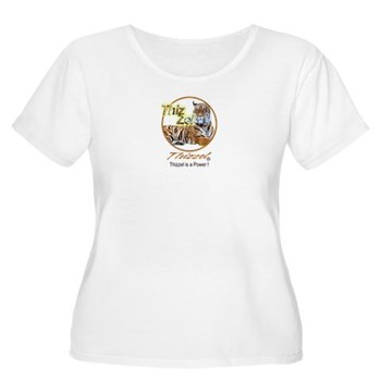 Power Logo Plus Size T-Shirt