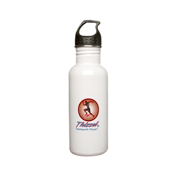 Runner Logo Stainless Steel Water Bottle