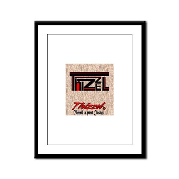 Thizzel Class Framed Panel Print