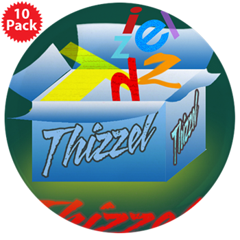 Thizzel Gifts 3.5" Button (10 pack)
