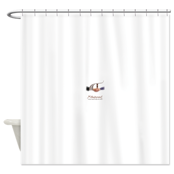 Bridge Logo Shower Curtain