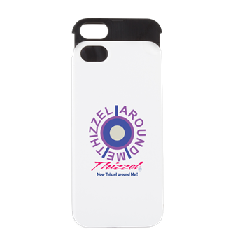 Around Me Vector Logo iPhone 5/5S Wallet Case