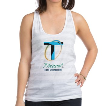 Thizzel Encompass Logo Racerback Tank Top