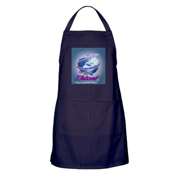 Thizzel Globe Apron (dark)