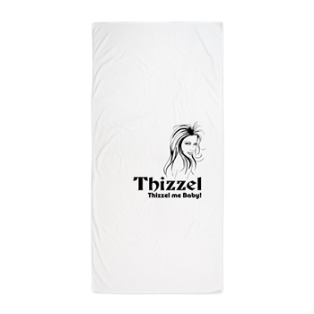 Thizzel Lady Beach Towel