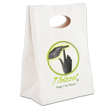 Finger T Logo Canvas Lunch Tote