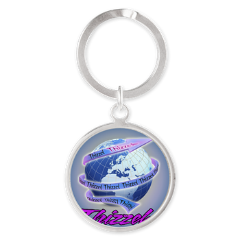 Thizzel Globe Keychains