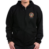 Discover Earth Logo Zip Hoodie