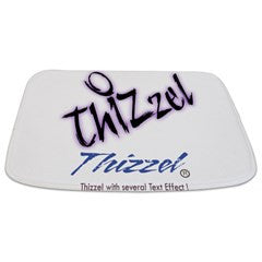 Text Effect Logo Bathmat