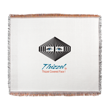 Thizzel Face Logo Woven Blanket