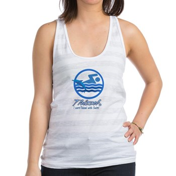 Swimming Logo Racerback Tank Top