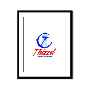 Thizzel Framed Panel Print