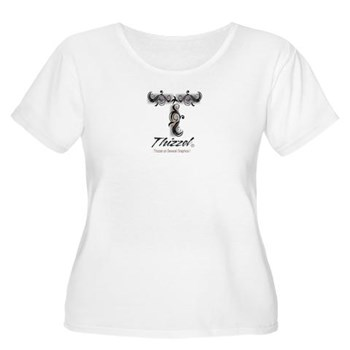 Face Graphics Logo Plus Size T-Shirt