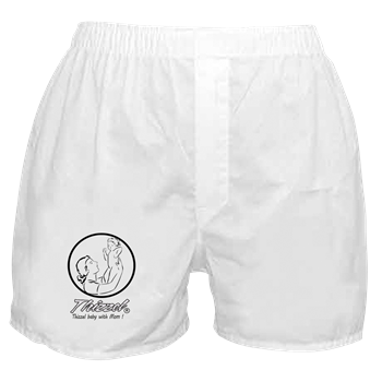 Mom Baby Logo Boxer Shorts