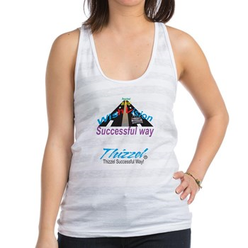 Thizzel Successful Logo Racerback Tank Top