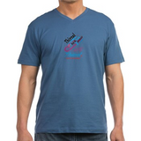 Vector Graphics Logo 01 Men's V-Neck T-Shirt