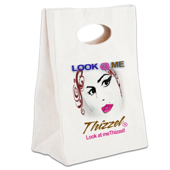 Look at Me Thizzel Canvas Lunch Tote