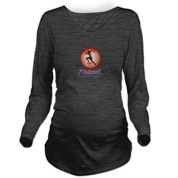 Runner Logo Long Sleeve Maternity T-Shirt