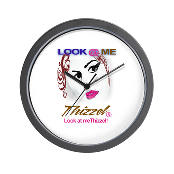 Look at Me Thizzel Wall Clock