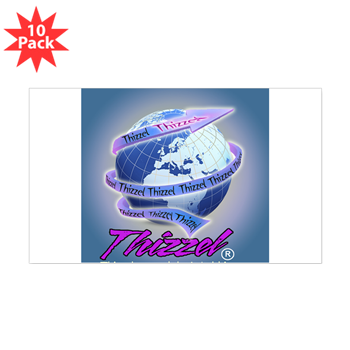 Thizzel Globe Decal