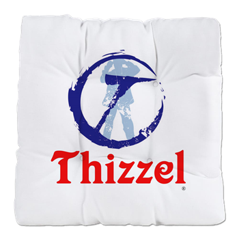 THIZZEL Trademark Tufted Chair Cushion