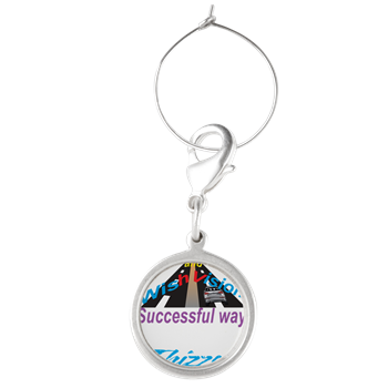 Thizzel Successful Logo Wine Charms