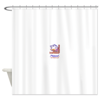 Am Thirsty Logo Shower Curtain