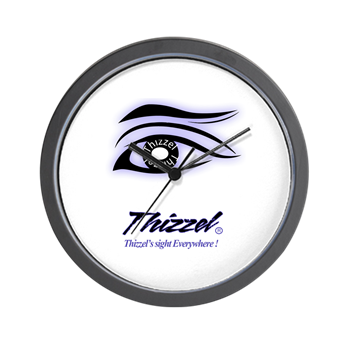 Thizzel Sight Logo Wall Clock