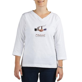 Bridge Logo Women's Long Sleeve Shirt (3/4 Sleeve)