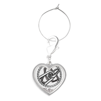 Friendship Logo Wine Charms