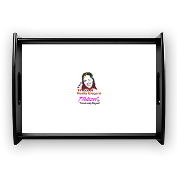 Thizzel Elegant Logo Coffee Tray