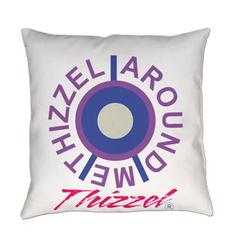 Around Me Vector Logo Everyday Pillow