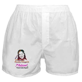 Thizzel Elegant Logo Boxer Shorts