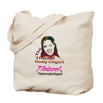 Thizzel Elegant Logo Tote Bag