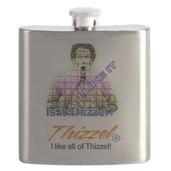 All of Thizzel Logo Flask