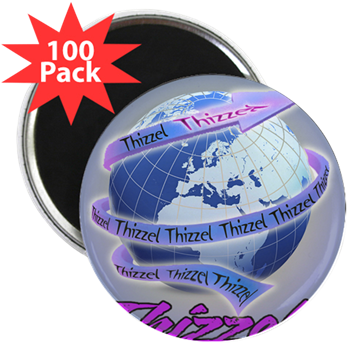 Thizzel Globe Magnets