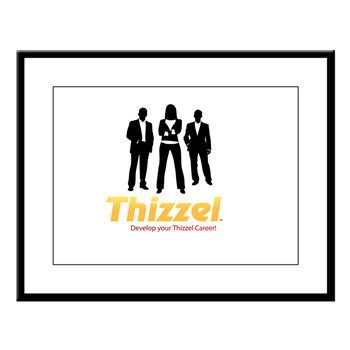 Thizzel Career Large Framed Print