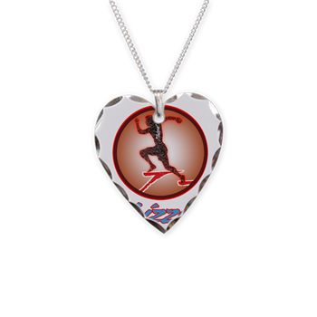 Runner Logo Necklace