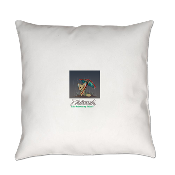 Rainy Logo Everyday Pillow