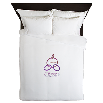 Relationship Logo Queen Duvet