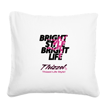 Thizzel Life Style Square Canvas Pillow