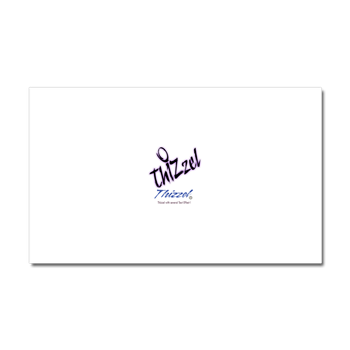 Text Effect Logo Car Magnet 20 x 12