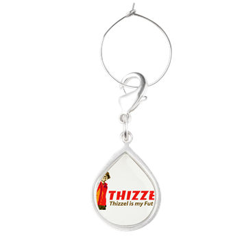 Thizzel Future Teardrop Wine Charm