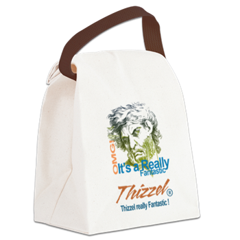 Thizzel really Fantastic Canvas Lunch Bag