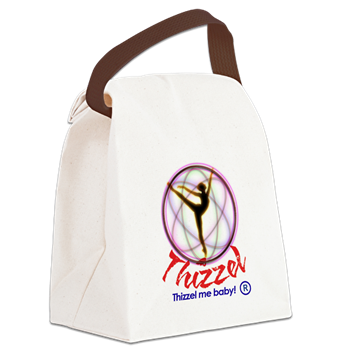Thizzel Dancing Canvas Lunch Bag