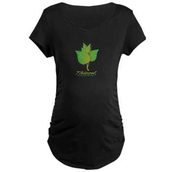 Growing Vector Logo Maternity T-Shirt