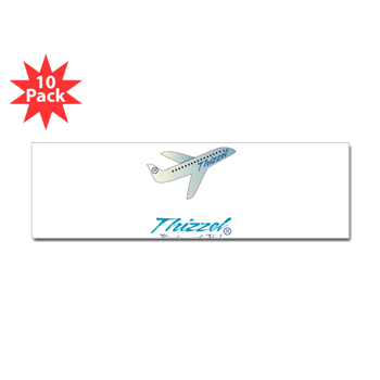 Travel Vector Logo Bumper Bumper Sticker