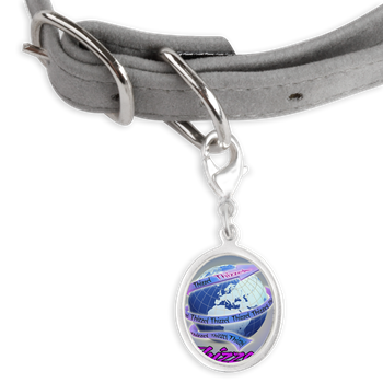 Thizzel Globe Pet Tags