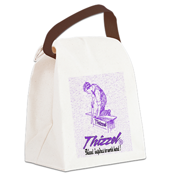Thizzel Work Canvas Lunch Bag