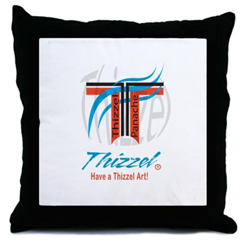 Have a Thizzel Art Throw Pillow